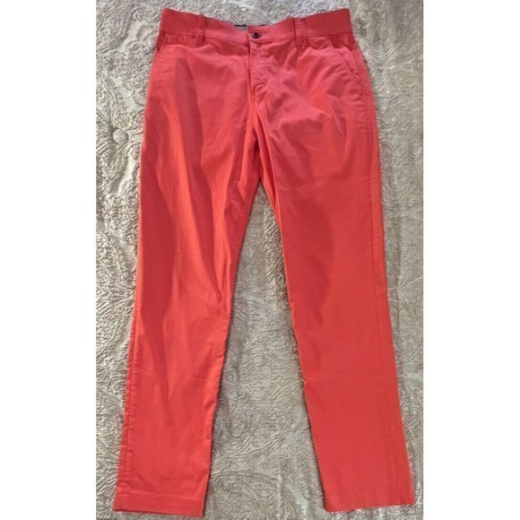 Nike Other - Nike Golf Dri Fit Slim Fit NWOT Orange Pants 34 x 34
